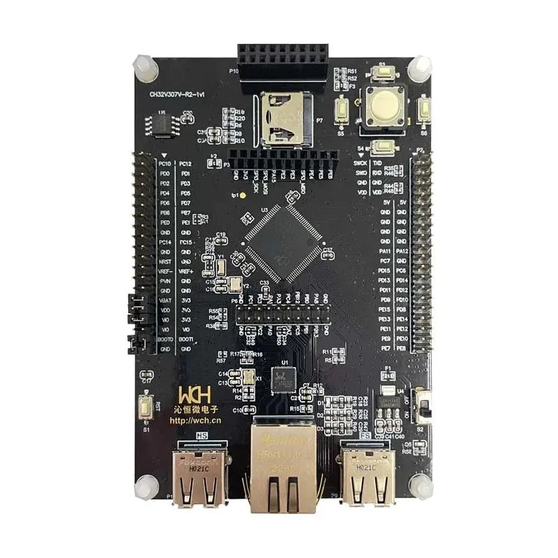 CH32V307 Development Board, Onboard WCH-LinK Debugger/SD Card Holder, CH32V307V-EVT-R0/R1/R2 Evaluation Board New and Original