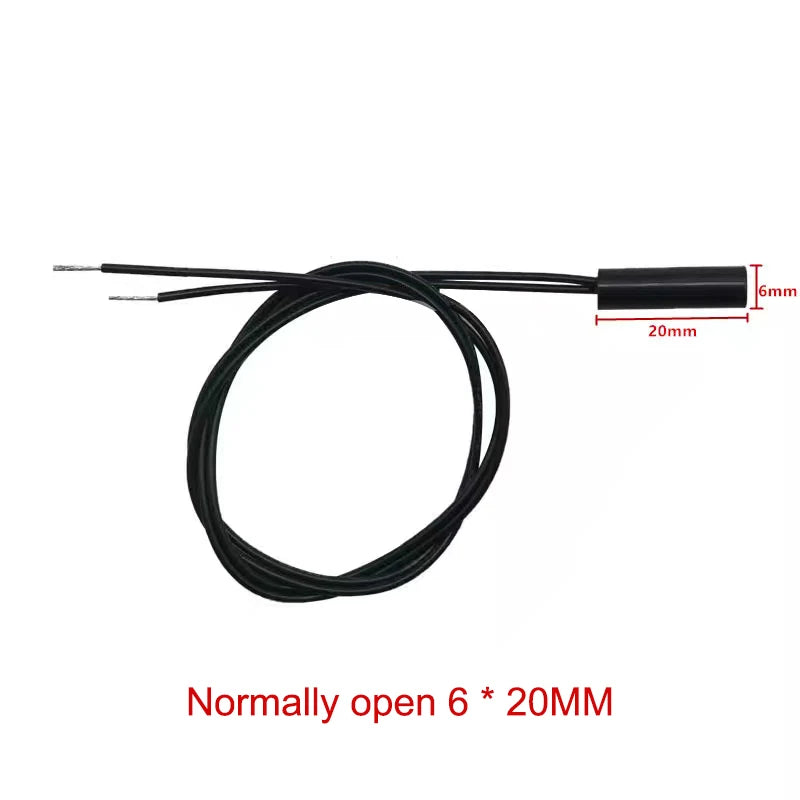 GPS-01 Reed Switch 4x18/5x25/6x20/25/30mm Normally Open Magnetron Proximity Sensor