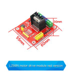 1PCS L298N Driver Board Module L298N Stepper Motor Smart Car Robot Breadboard Peltier High Power L298 DC Motor Driver
