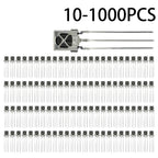 10-1000PCS Universal IR Infrared Receiver Sensor Module 1838 TL1838 VS1838B 38Khz Diode