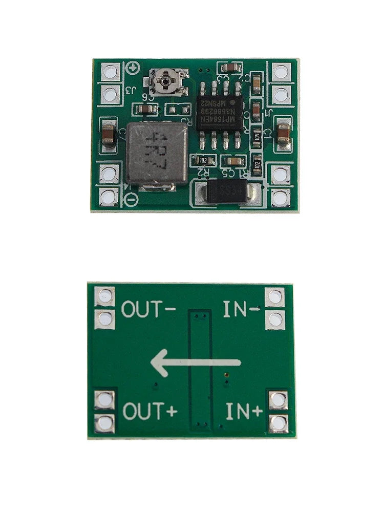 MP1584EN Ultra-Small Size DC-DC Step Down Power Supply Module MP1584 3A Adjustable Buck Converter for Arduino Replace LM2596
