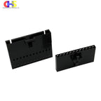 10Set(20PCS) MX2.54 Dupont Connector Housing With Lock Buckle 2.54mm Pitch Single Row 2P/3P/4P/5P/6P/7P/8P/10P/12P Docking Shell