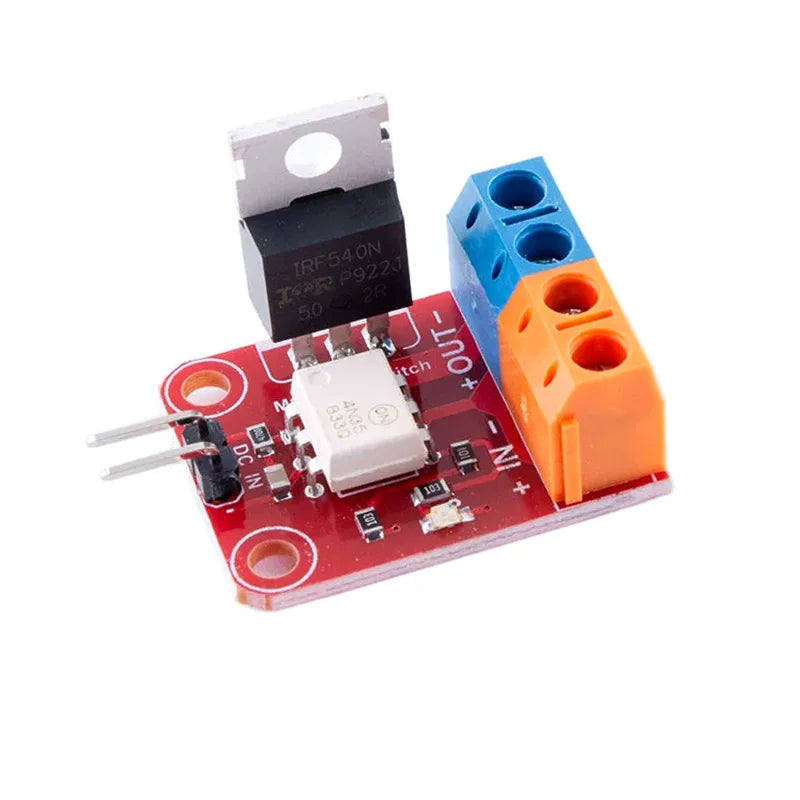 IRF540 Optically-Isolated MOSFET Switching Module Field-Effect Transistor Switch Board 3.3-5V