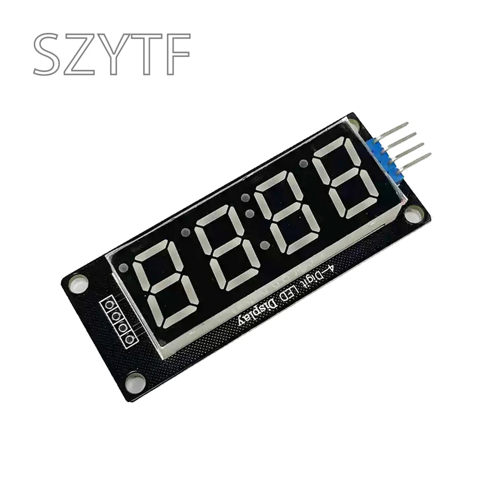 TM1637 0.56 Inch 4-Digit 6-Bit 7-Segment Digital Tube Clock Module With Double Dots For Arduino