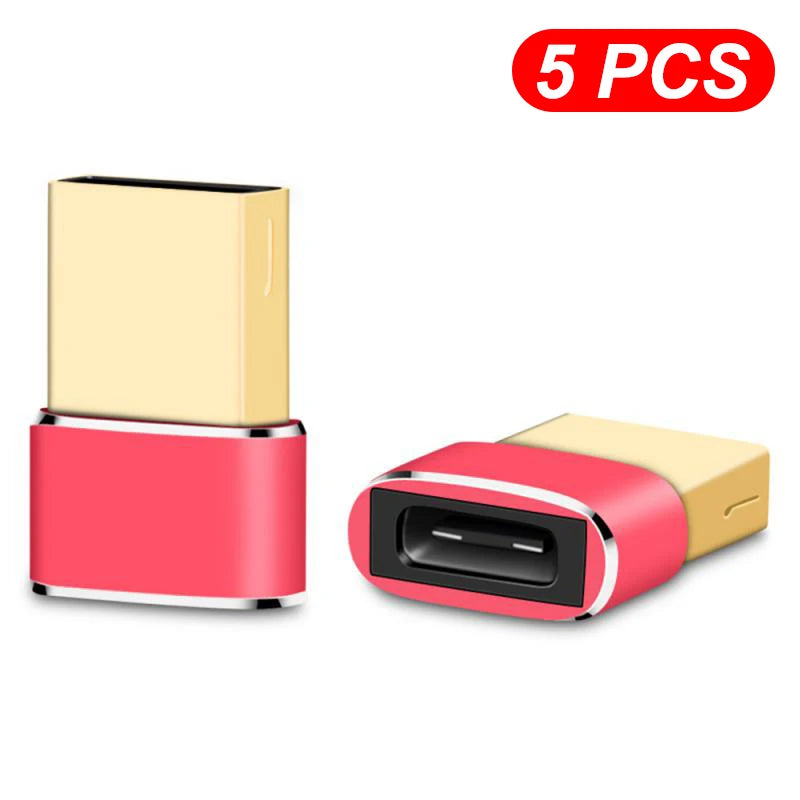 USB A To Type C OTG Phone Adapter USB-C Male To Female Type C Converter USB Connector For Macbook Laptop PC Xiaomi Huawei iPhone