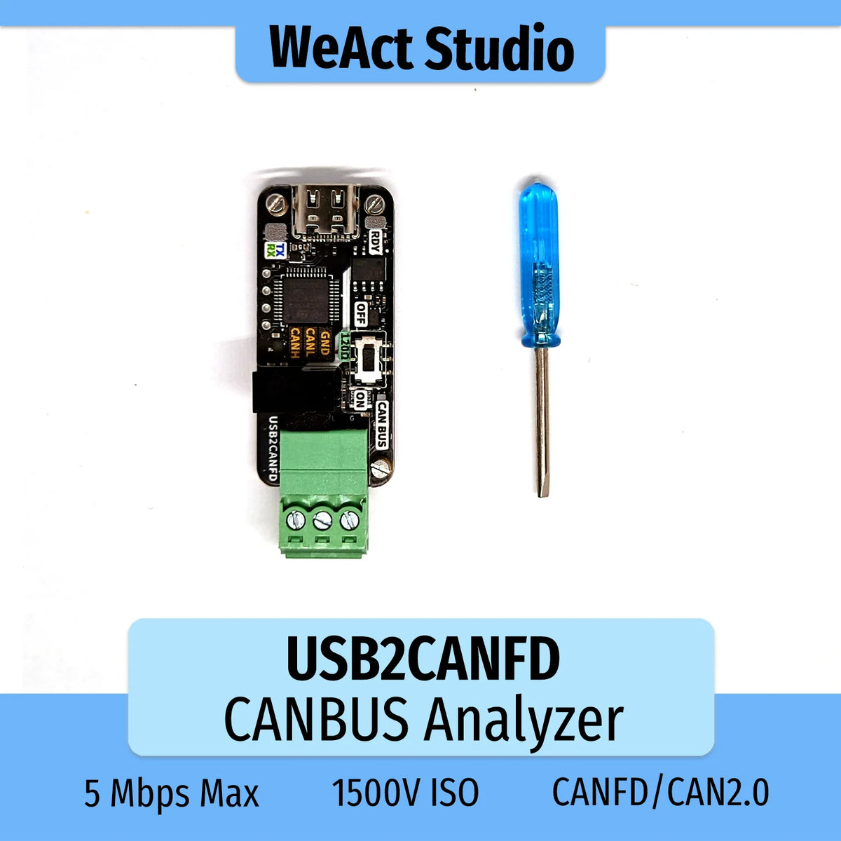 USB to CAN Module USB to CANFD CANBUS Analyzer Debugger SLCAN Cangaroo USB2CAN
