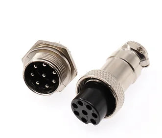 GX16 Aviation Circular Connector 2Pin3pin4pin 5pin6pin7pin8pin9pin10pin Male & Female Diameter 16mm L73 RS765 DF16 M16