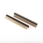 10pcs 1.27mm Pitch Dual Row Bent Right Angle 90 Degree 2*2/3/4/5/6/7/8-50P Dual Row Male Pin Header PCB Board Connector