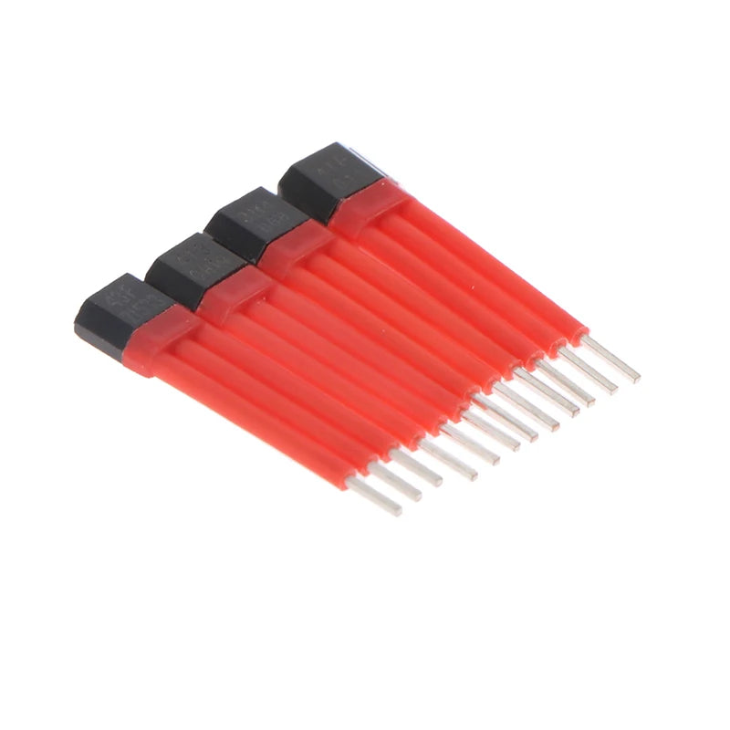 10PCS Electrocar Motor Hall Sensor 3144 41F 43F 413 With High Temperature Insulation Sleeve Hall Element Switch 13A A44E Sensor