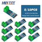 5/10pcs 3pcs ACS712 5A 20A 30A Range Hall Current Sensor Module ACS712-30A ACS712-20A