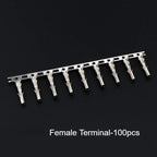 10Set MX4.2mm Pitch 5557/5558/5559/5569 0.165" Mini-Fit Dual Row 2*1-2*12P Female Receptacle Male Plug Pin Terminal Connector