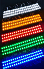 200pcs DC12V 2835 3LED Module Injection Outdoor Waterproof IP67 Strip Light for Shop Signboard Advertisement Sign Letter Decor