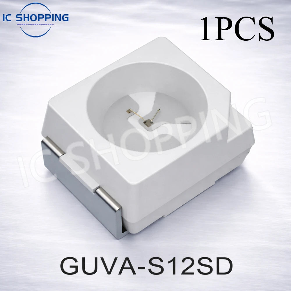 1PCS GUVA-S12SD 240-370nm 3528 UV Light Detection High Sensitivity Ultraviolet Sensor SMD Photodiode for UV Index Monitoring