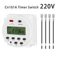 CN101A LCD Time Switch 12V 24V 110V 220V Time Relay Street Lamp Billboard Power Supply Timer