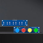 4 Independent Buttons Touch Button Module with Hat & LED Indicator High Level Output for Arduino Or Raspberry Pi