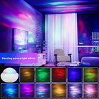RGB Projection Night Lights Aurora Starry Northern Light Projector Atmosphere Lamp USB Plug Remote Control for Room Party Decor