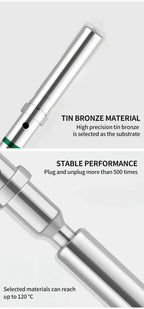 1.5mm Series Pin Contact 0462-201-16141 0460-202-16141 Solid Crimp Terminals – Stainless Steel AWG Male/Female