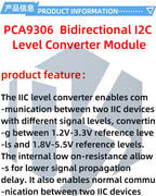PCA9306 I2C/IIC Level Shifter - 2-Bit Bidirectional SMBus Translator, High Stability, Compatible for Arduino