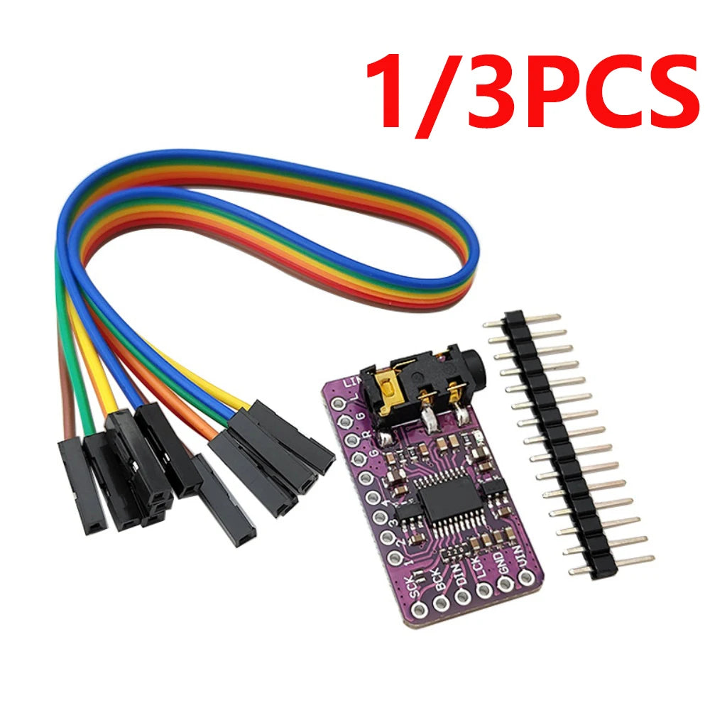 1/3PCS Interface I2S PCM5102A DAC Decoder GY-PCM5102 I2S Player Module For Raspberry Pi PHAT Format Board Digital Audio Board