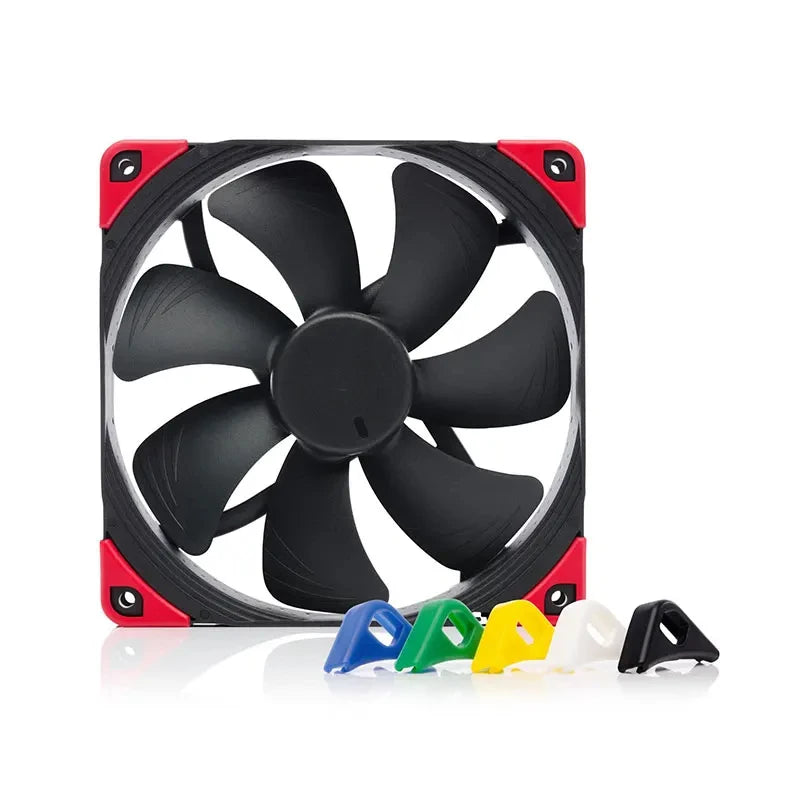Noctua NF-A14 PWM SSO2 Magnetic Stable Bearing 14cm Fan Adopt AAO Frame Aerodynamic Design Integrated Shock Pad Chassis Fan
