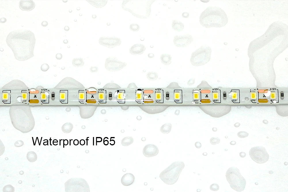 12V 24V LED Strip 2835 120LEDs/m Home Lamp Strip Pink Red Ice Blue Green Golden Yellow Orange Flexible Waterproof Soft Lamp Bar