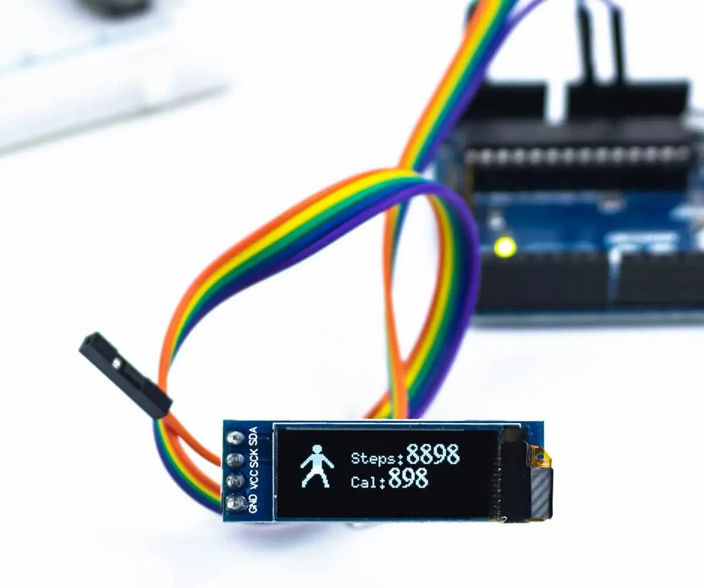 0.91inch 0.96 inch oled IIC Serial White OLED Display Module 128X64 I2C SSD1306 12864 LCD Screen Board For Arduino