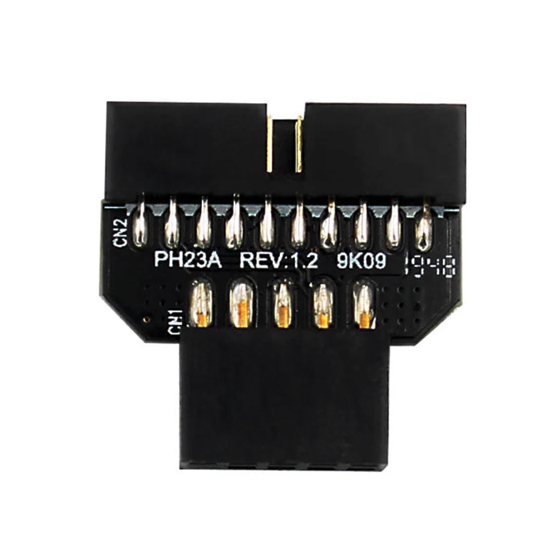 1PCS Front Panel Plug Connector USB3.0 19-pin To USB 9Pin Adapter For Motherboard