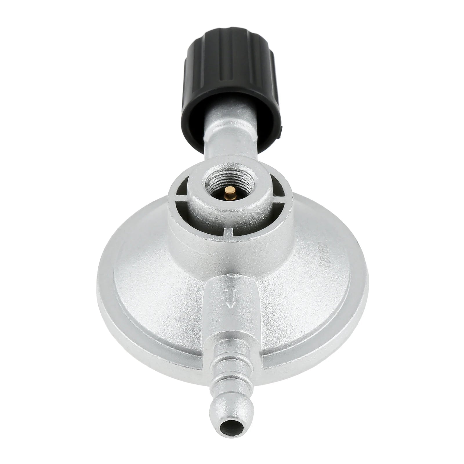 1pc 1LB Disposal Bottle Valve Adjustable Flow Low Pressure Propane Regulator Barb Hose Connection 7/16in Camping Stove BBQ Grill