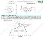 5pcs ACM7060 SMD Common Mode Filter 300ohm 500ohm 700ohm 1000ohm 1300ohm 3000ohm 4A 5A 15A Current Inductor Choke Coil 7x6mm