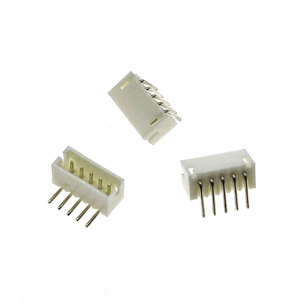 50pcs JST ZH 1.5mm 2P/3P/4P/5P/6P/7P/8P/9P/10P Right Angle Pin Male Connector