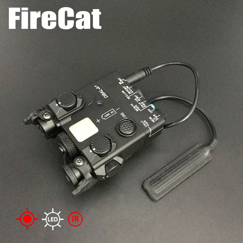 Sotac Full Metal DBAL-A2 Red Green Laser Sight Advance 2 Visible / IR Dual Beam Aiming PEQ-15 Otal Infrared Laser Light Airsoft