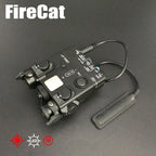 Sotac Full Metal DBAL-A2 Red Green Laser Sight Advance 2 Visible / IR Dual Beam Aiming PEQ-15 Otal Infrared Laser Light Airsoft