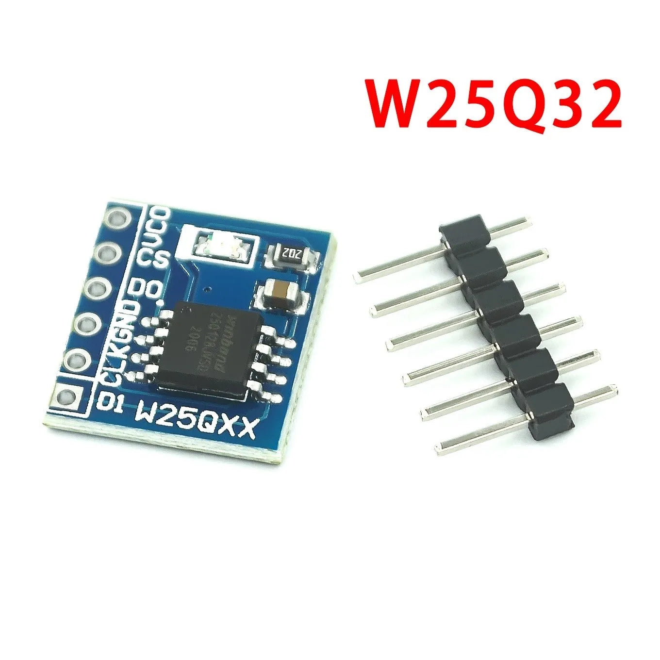 W25Q32 W25Q64 W25Q128 large capacity FLASH storage module SPI interface BV FV STM32 code
