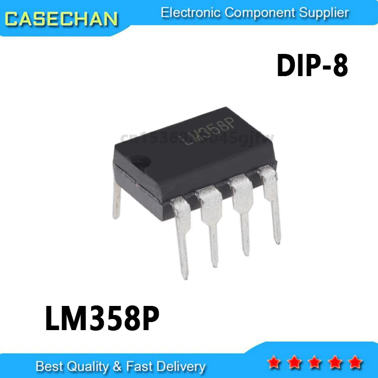 10PCS  LM358P LM358N LM358 DIP-8