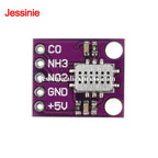 2Pcs/1pc MICS-6814 Nitrogen Carbon Gas Sensor Air Quality CO NO2 NH3 TGS2600 CCS811 BME680 Temperature Humidity Height Detection