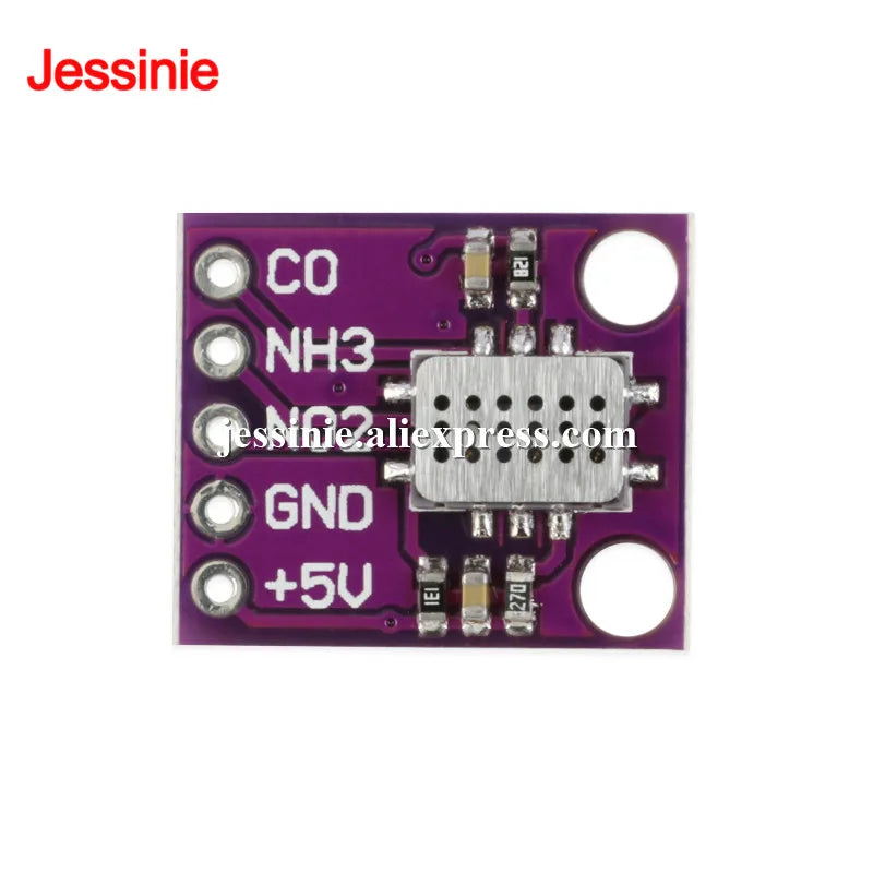 2Pcs/1pc MICS-6814 Nitrogen Carbon Gas Sensor Air Quality CO NO2 NH3 TGS2600 CCS811 BME680 Temperature Humidity Height Detection