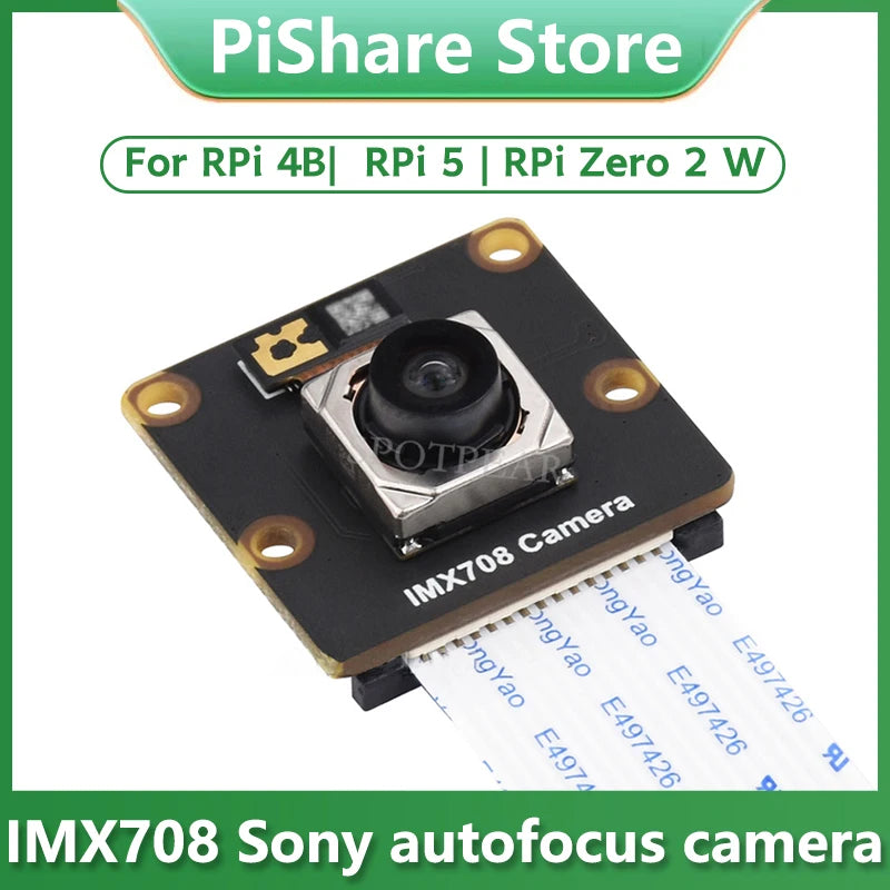 Raspberry Pi Camera 12MP Sony IMX708 autofocus HDR Module 3 Sensor Assembly