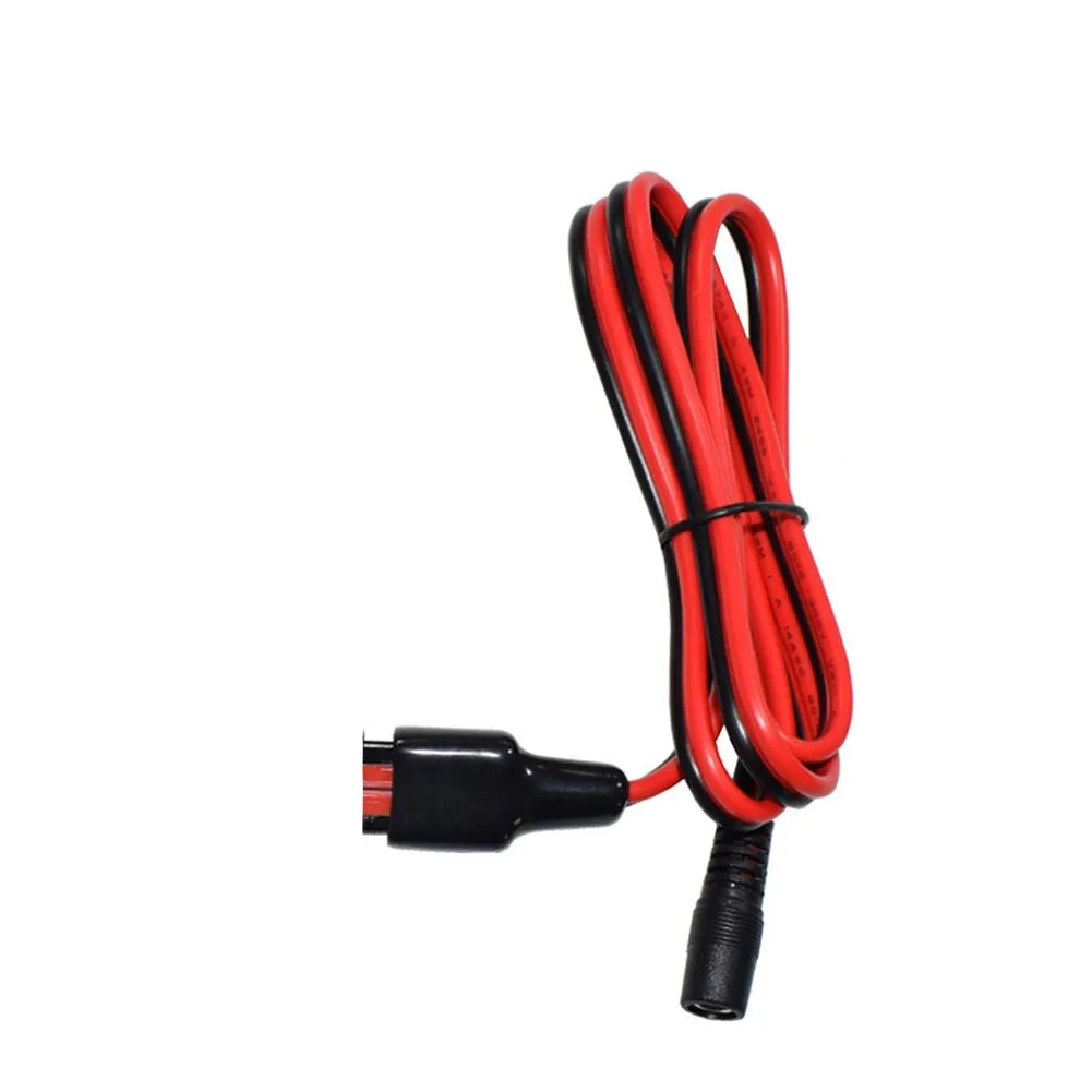 Solar Adapter Cable For Anderson Connector Adapter 14AWG DC 5.5x2.1mm Solar Panel Cable For 15/30/45A Power Pole Connector