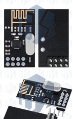 1PC 2.4G NRF24L01+ Upgraded Wireless Module: DIY for Arduino-Compatible Communication Kit (2Mbit/s Data Transmission)
