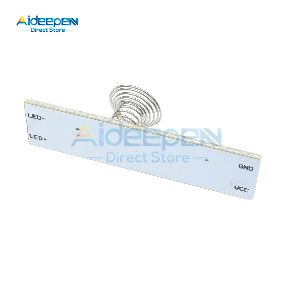 DC 12V 30W 3A Capacitive Touch Sensor Switch Coil Spring Switch LED Dimmer Control Switch 9-24V for Smart Home LED Light Strip