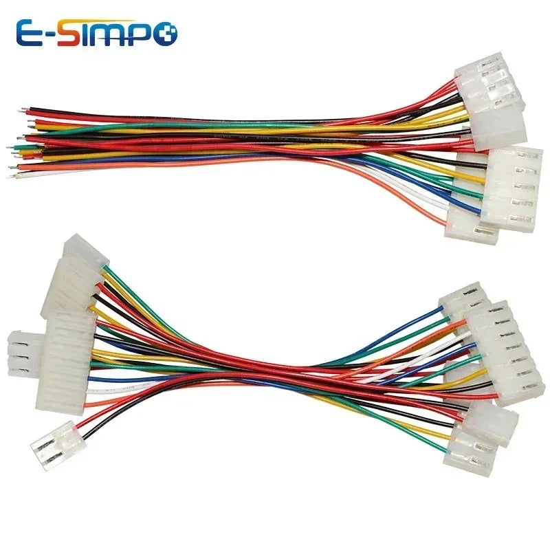 10pcs CH3.96 22AWG 2/3/4/5/6/7/8/9/10Pin 3.96mm Pitch Cable 20cm long Electrical Terminal Housing Plug Harness Wire Connector