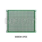 Double side PCB 2.54mm FR-4 7x9 6x8 5x7 4x6 3x7 2X8 12x8cm 9x15cm DIY Universal printed circuit PCB board protoboard 6*8 5*7
