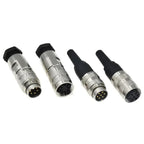 Waterproof M16 Circular Aviation Plug IP67 Metal Connector 3 4 5 6 7 8 12 14 Pin Male Female Socket C091 J09 Cable Connector