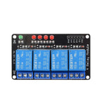 3V 1/2/4 channel relay module low level triggered luminous relay output relay module adopts 8550 transistor driving ability
