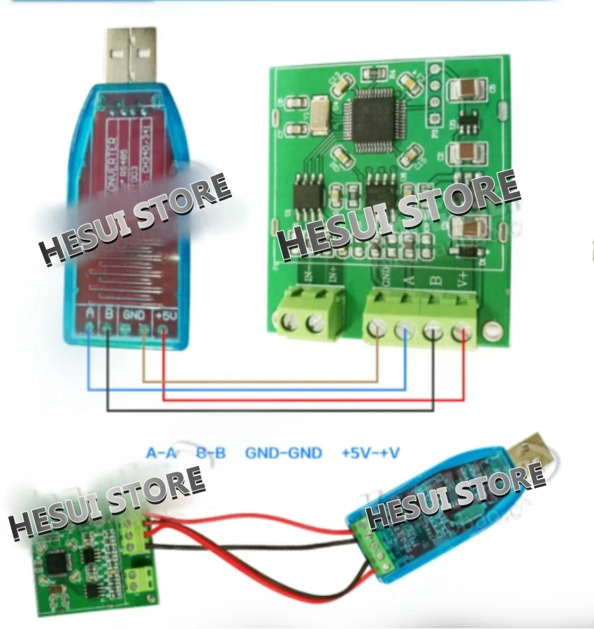 MAX6675 Temperature sensor acquisition module type K thermocouple module RS485 MODBUS communication