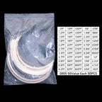 52Value 55Value Each 50PCS/25PCS 0402 0603 0805 1206 capacitor smd kit 1pf 1uf 10uf 0402 0603 0805