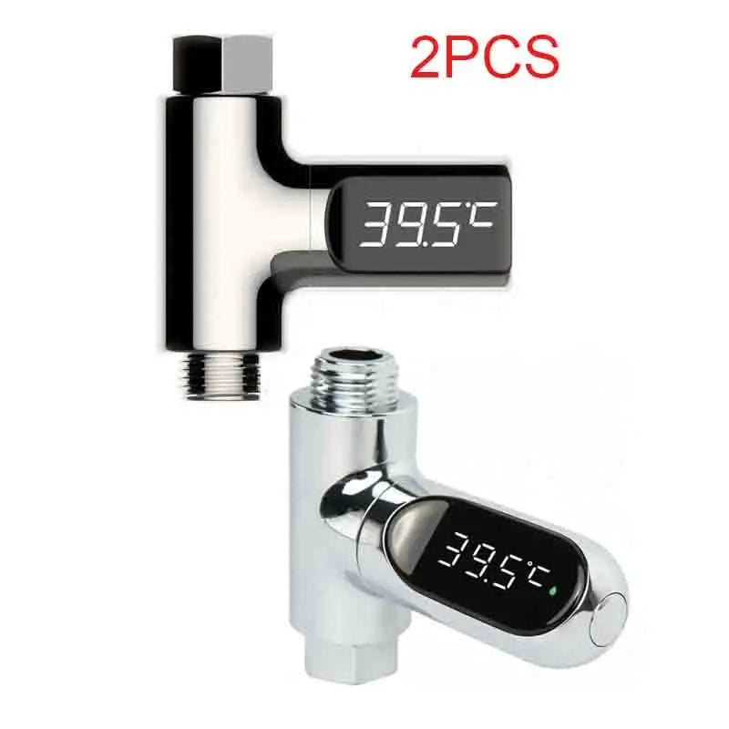 Hot Tub Water Temperature Monitor Electricity LED Display Home Shower Faucets Water Thermometer Bathing Temperature Meter
