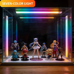 RGB Ambient Sensor Light -  Rechargeable Magnetic Wall Lamp Mood Ambient Light for Cabinet Hallway Stair