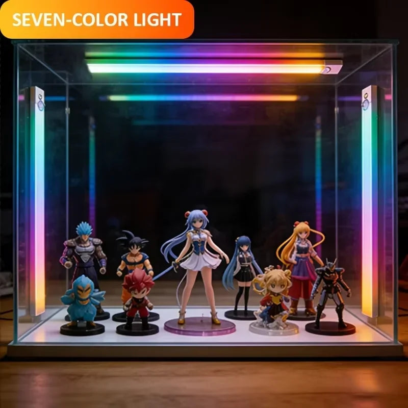 RGB Ambient Sensor Light -  Rechargeable Magnetic Wall Lamp Mood Ambient Light for Cabinet Hallway Stair