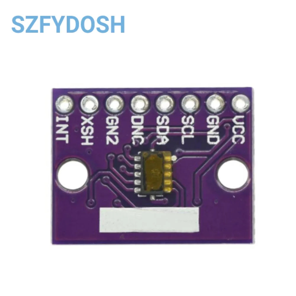 VL53L0X ToF Laser Rangefinder Sensor, 2mm-2m Distance Measurement I2C Module for Arduino Robotics